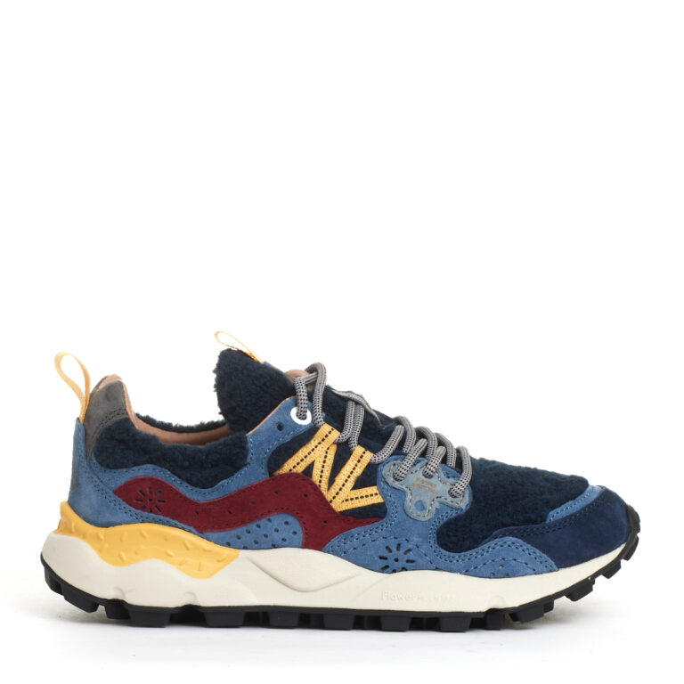 Sorelle Perego sneakers suede azzurro e bordeaux pelo blu Saldi Di Fabbrica