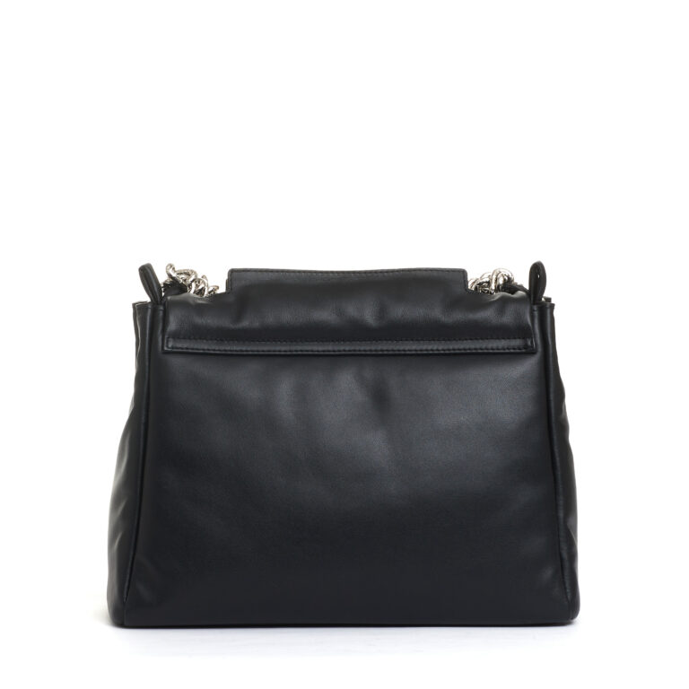 Sorelle Perego sveva M nappa bold nero manico catena Moda