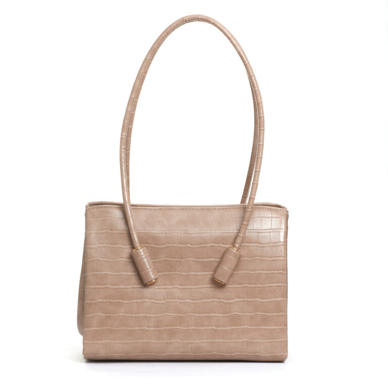 Sorelle Perego borsa in cocco taupe Italia