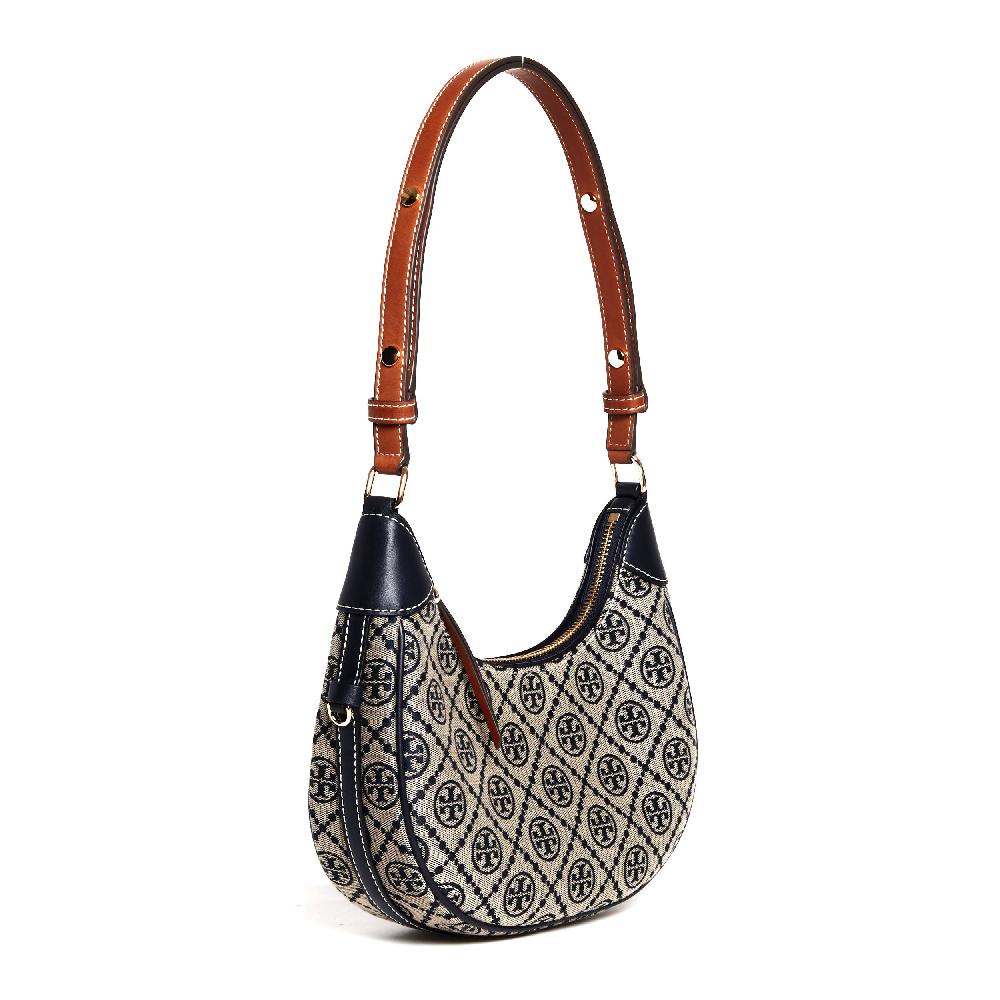 Sorelle Perego crescent bag tory burch navy Promozione