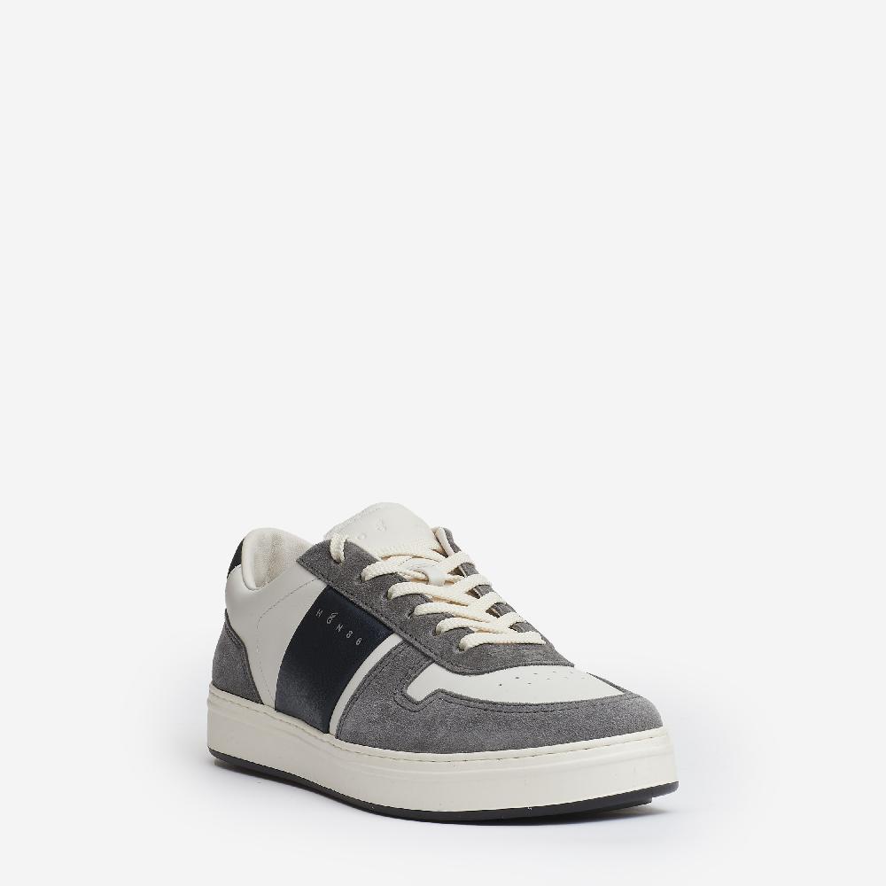 Sorelle Perego H TV sneakers pelle bianco grigio Convenienza