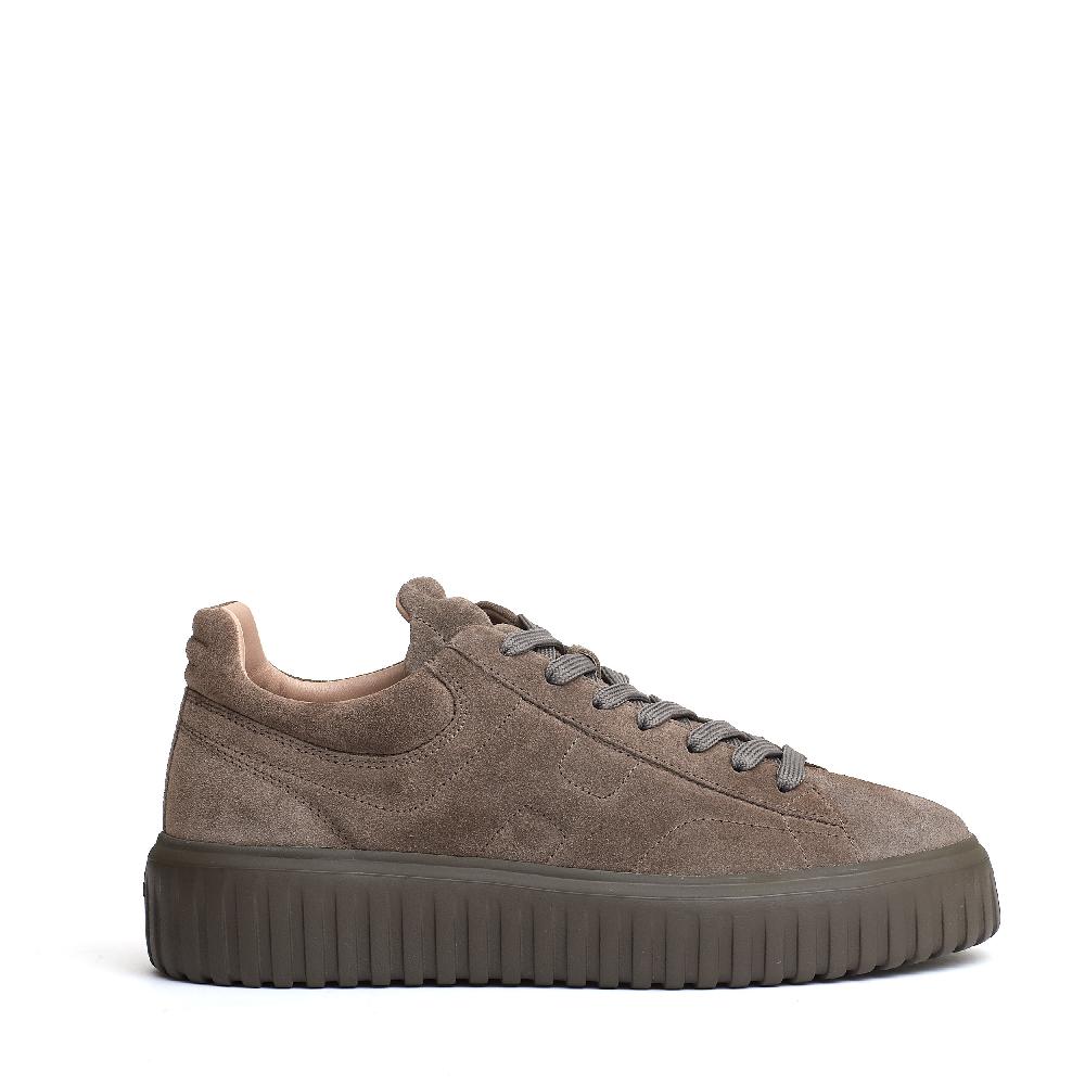 Sorelle Perego h stripes camoscio palude Novità