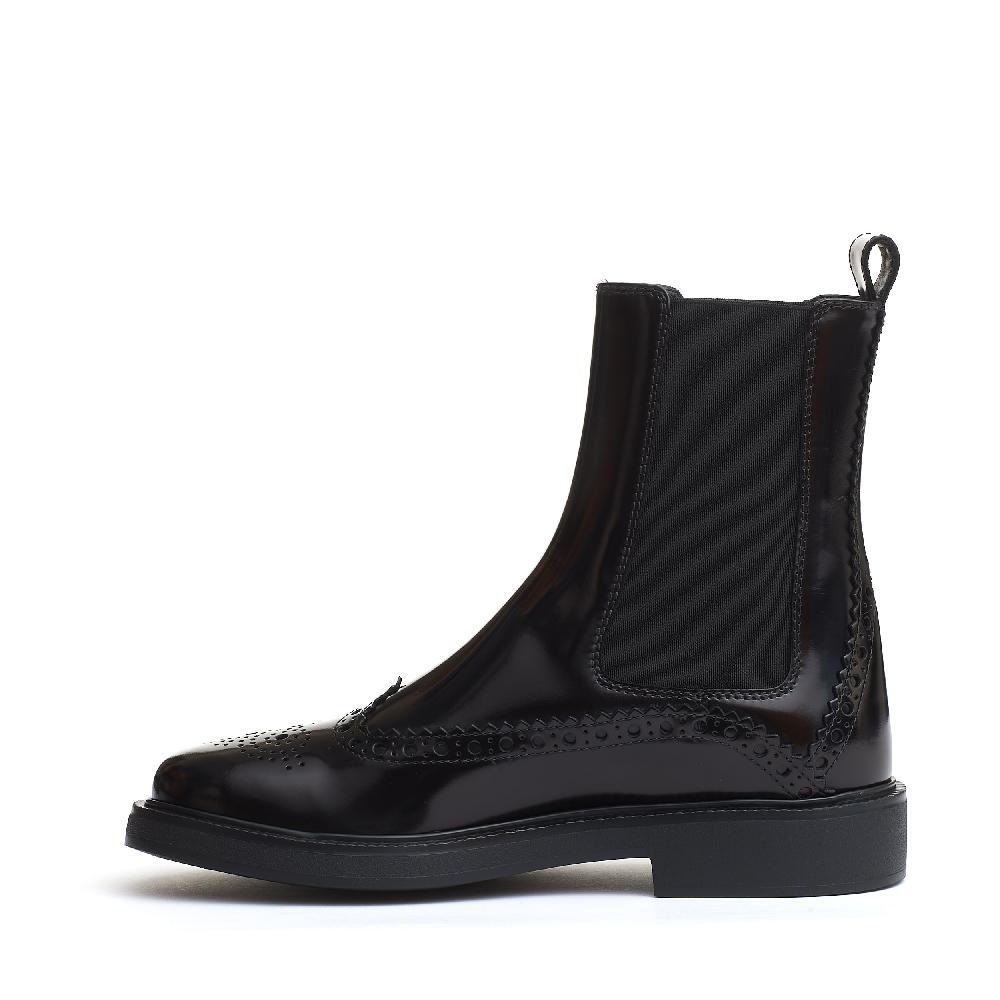 Sorelle Perego stivaletto bucature nero In Linea