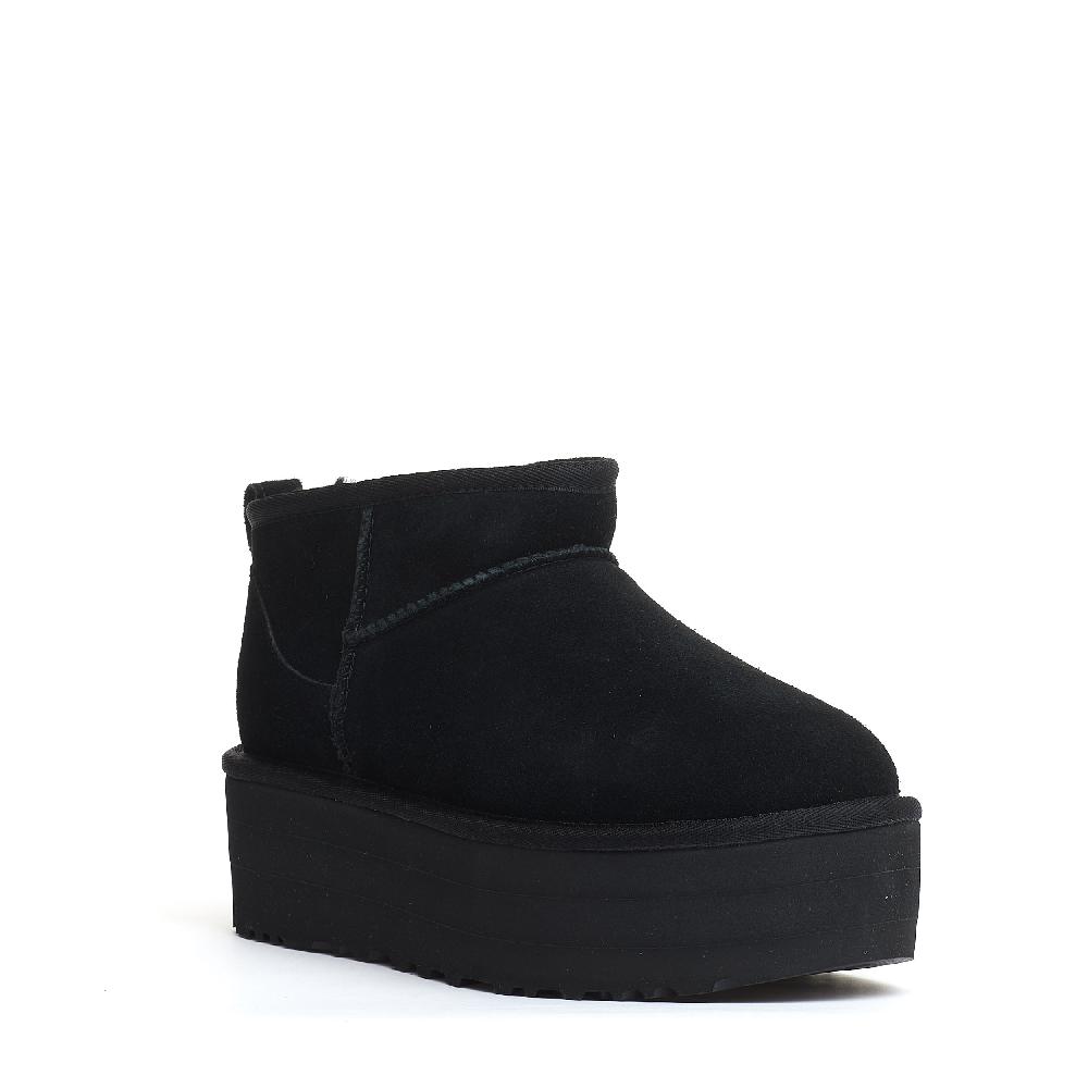 Sorelle Perego ugg classic ultra mini platform nero Promozione
