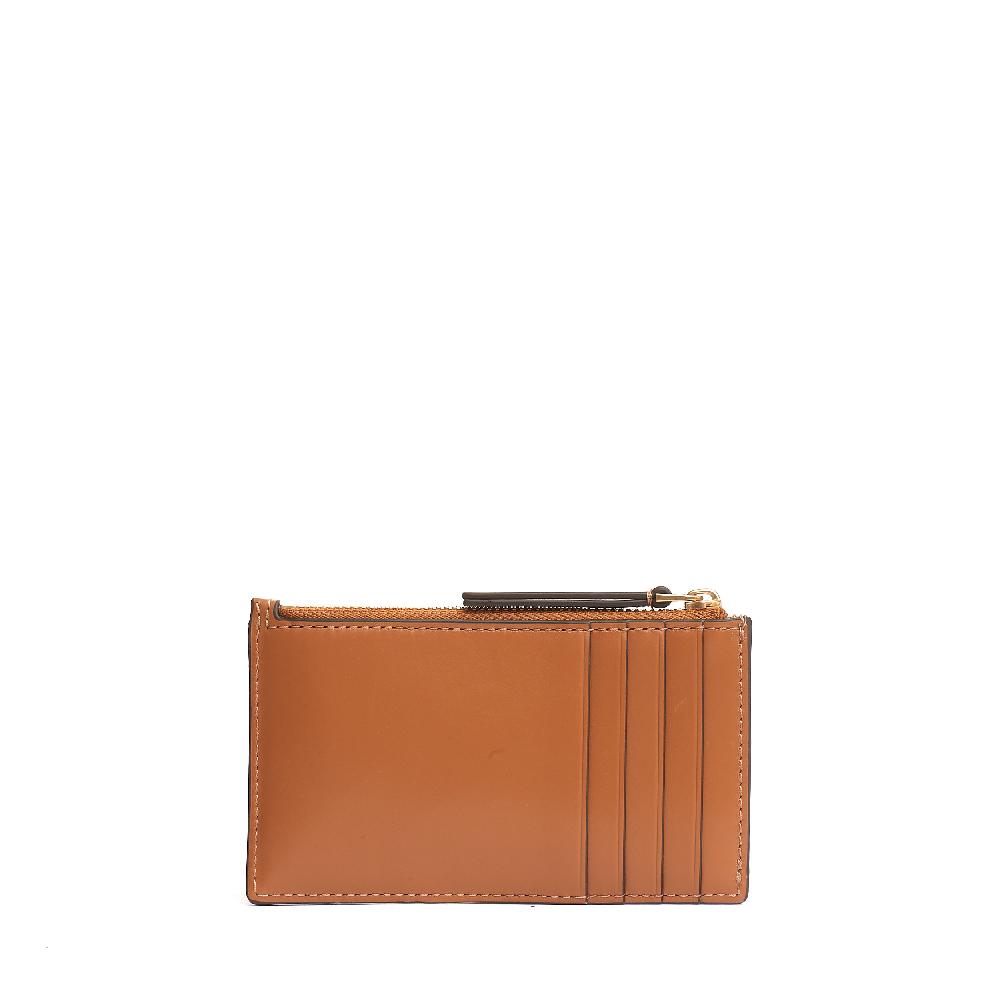 Sorelle Perego zip card case cuoio Spedizione Gratuita
