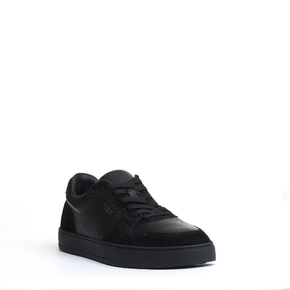 Sorelle Perego sneakers basket camoscio e pelle nera Prezzo Ridotto