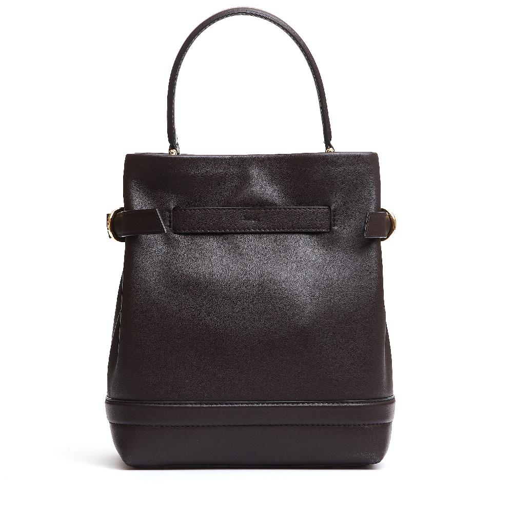 Sorelle Perego Secchiello piccolo in pelle marrone Sconto di tempo limitato