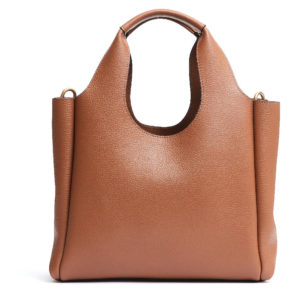 Sorelle Perego H bag shopping pelle cuoio Presa