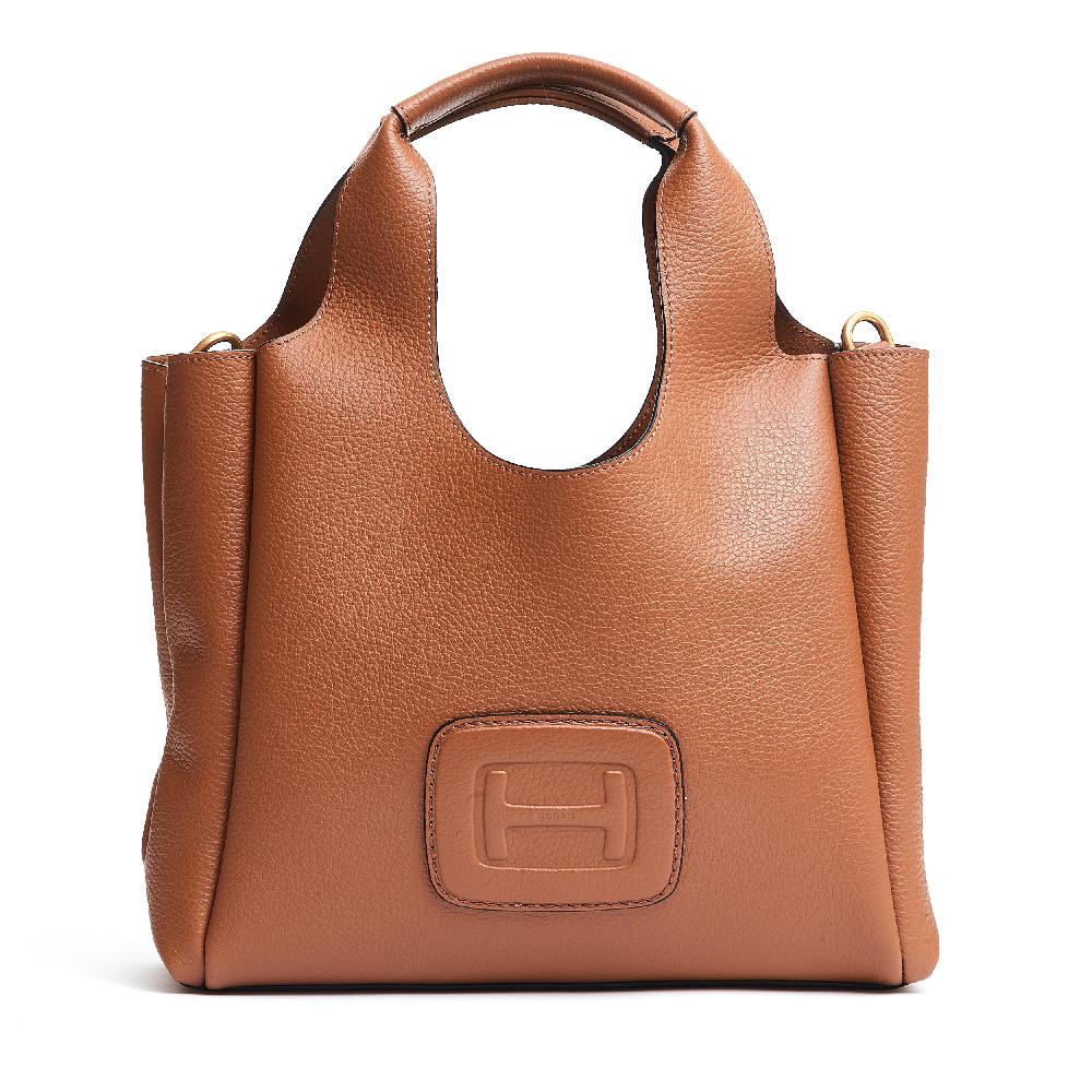 Sorelle Perego H bag shopping pelle cuoio Presa