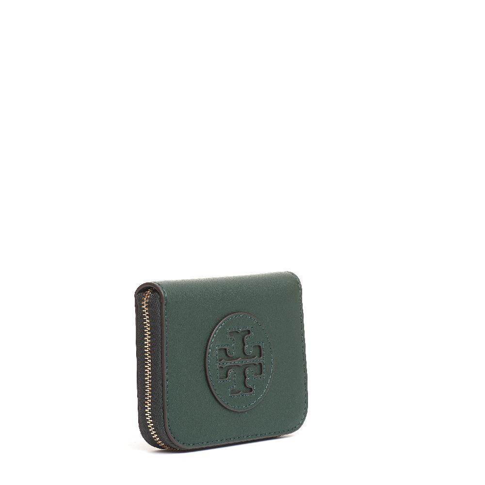 Sorelle Perego small zip portafoglio verde Offerta