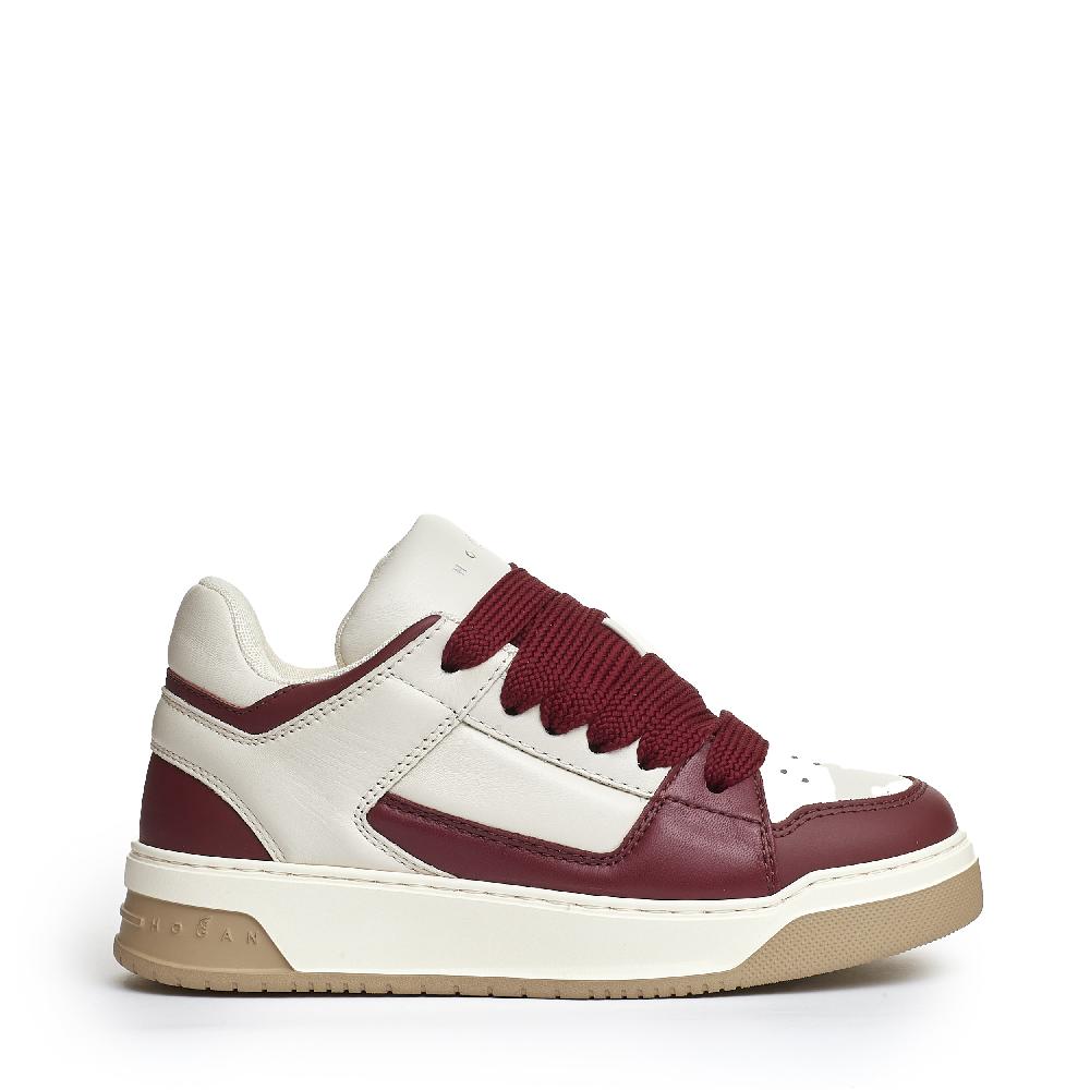 Sorelle Perego Chamallow pelle bianca bordeaux Online