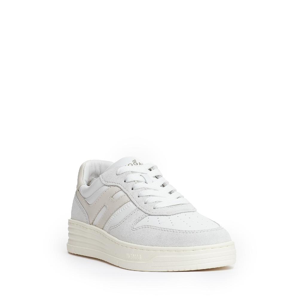 Sorelle Perego basket camoscio grigo e bianco Offerte