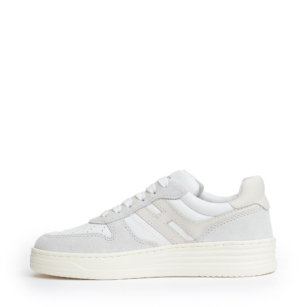 Sorelle Perego basket camoscio grigo e bianco Offerte