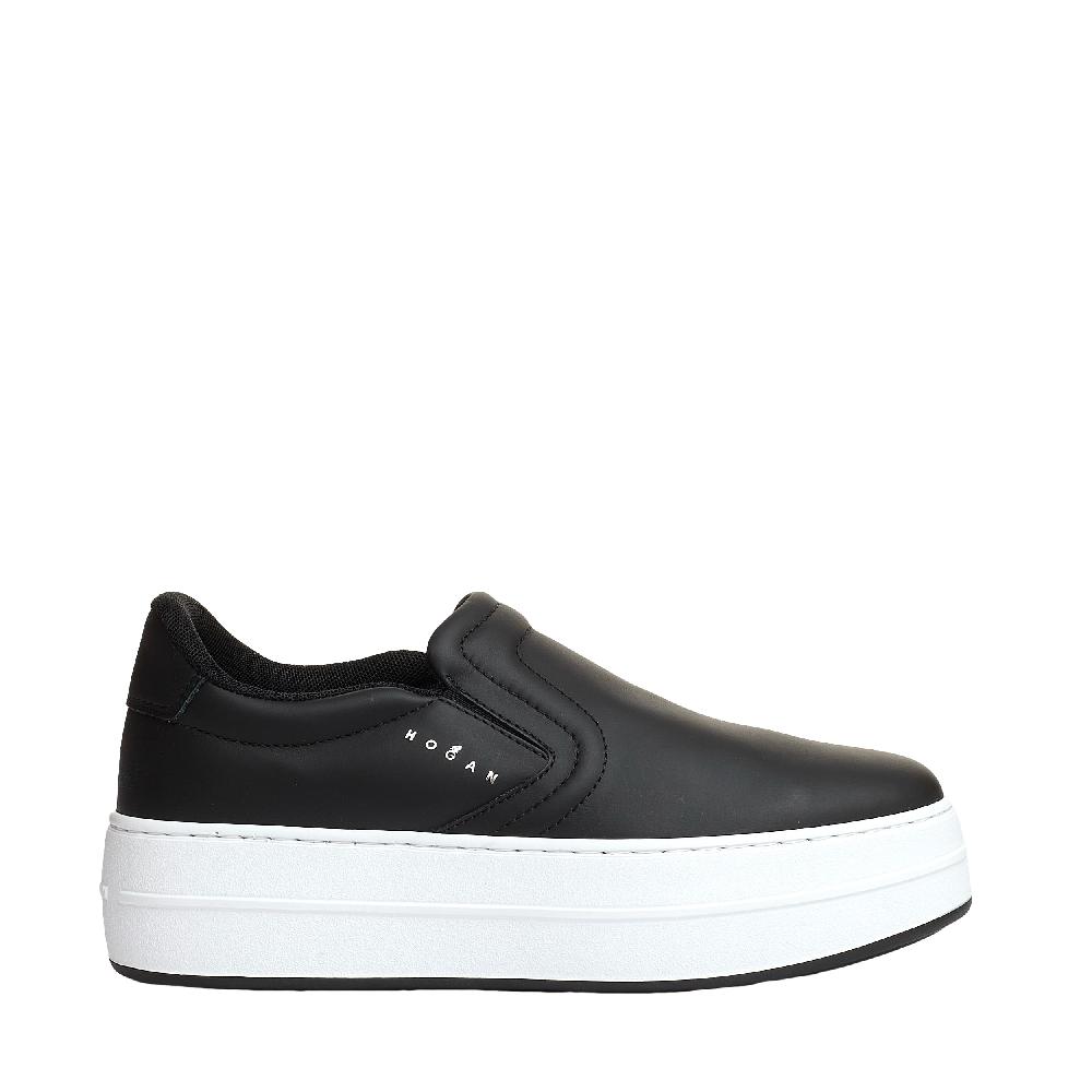 Sorelle Perego Skyscaper slipon pelle nera In Linea