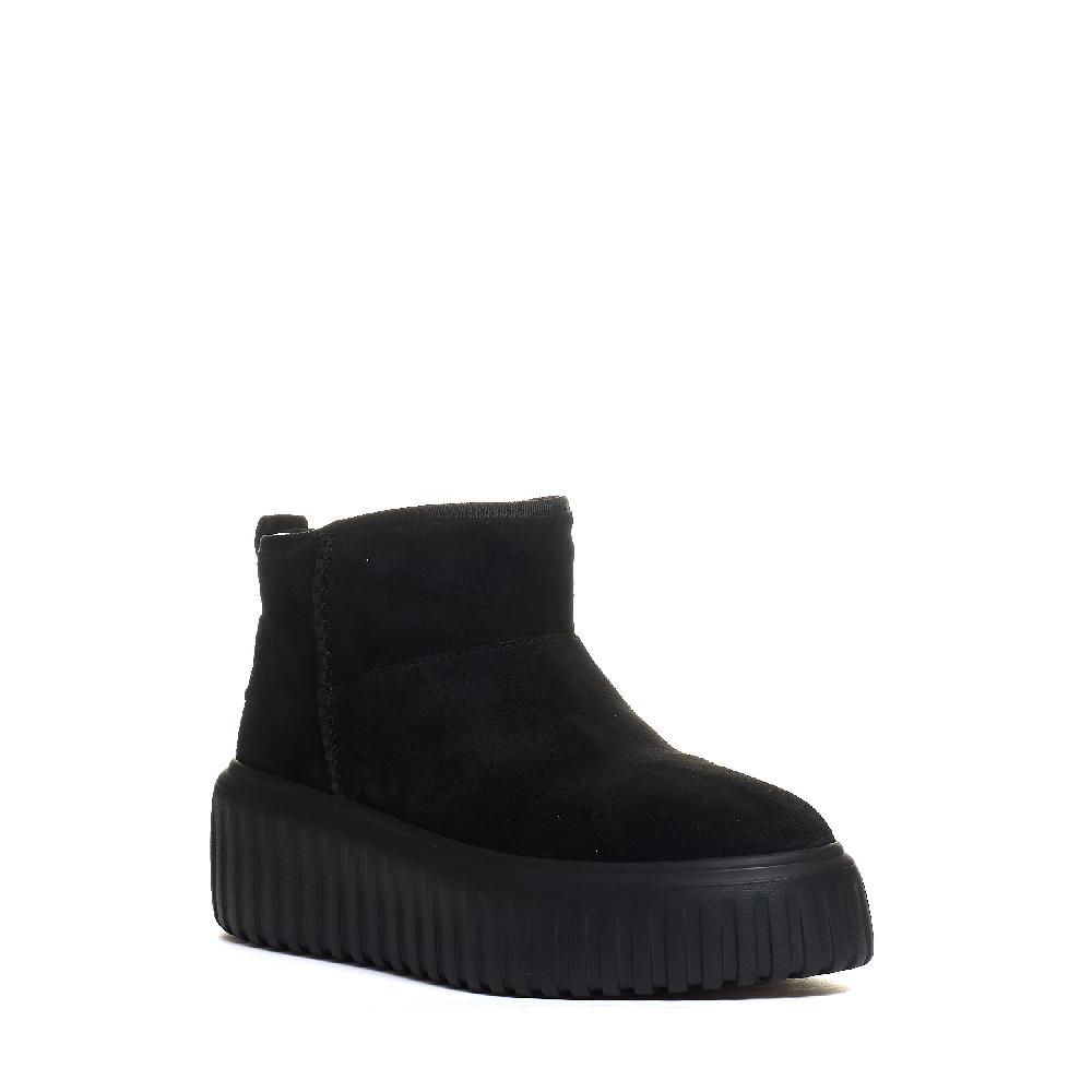 Sorelle Perego h stripes low boot camoscio nero Nuovo