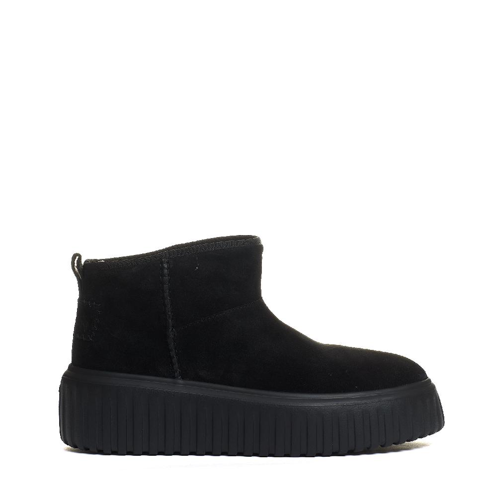 Sorelle Perego h stripes low boot camoscio nero Nuovo