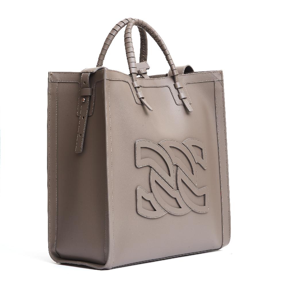 Sorelle Perego Shopping logo in pelle carobou Prezzo Ridotto