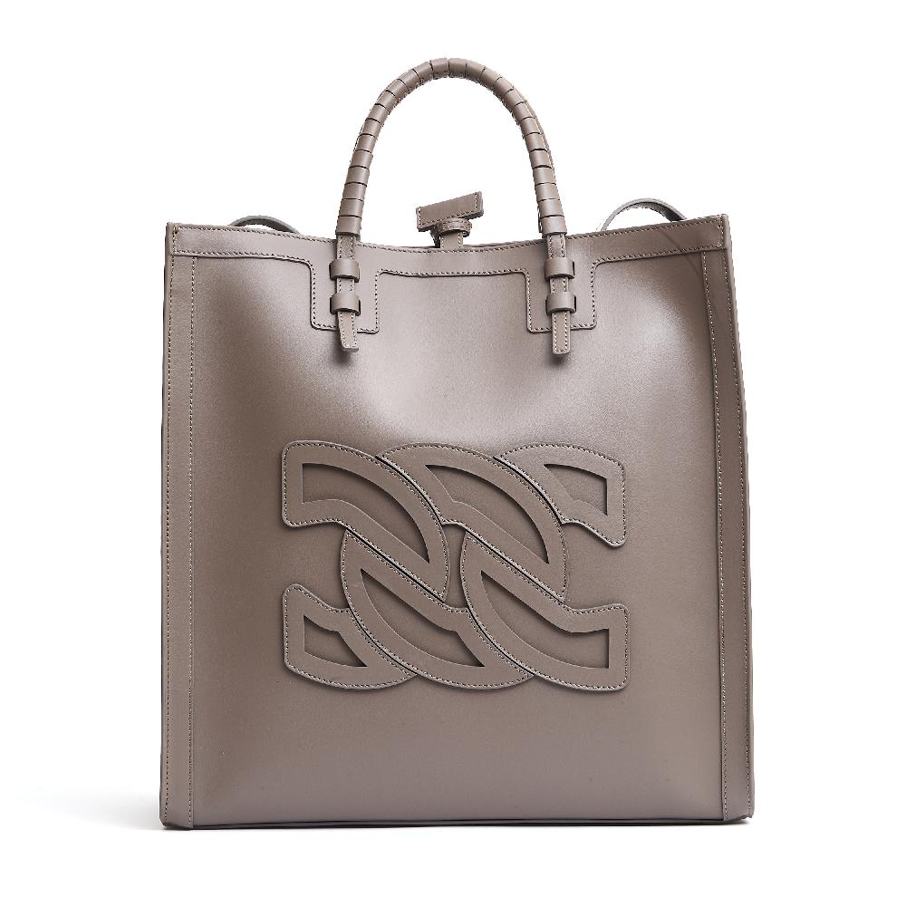 Sorelle Perego Shopping logo in pelle carobou Prezzo Ridotto
