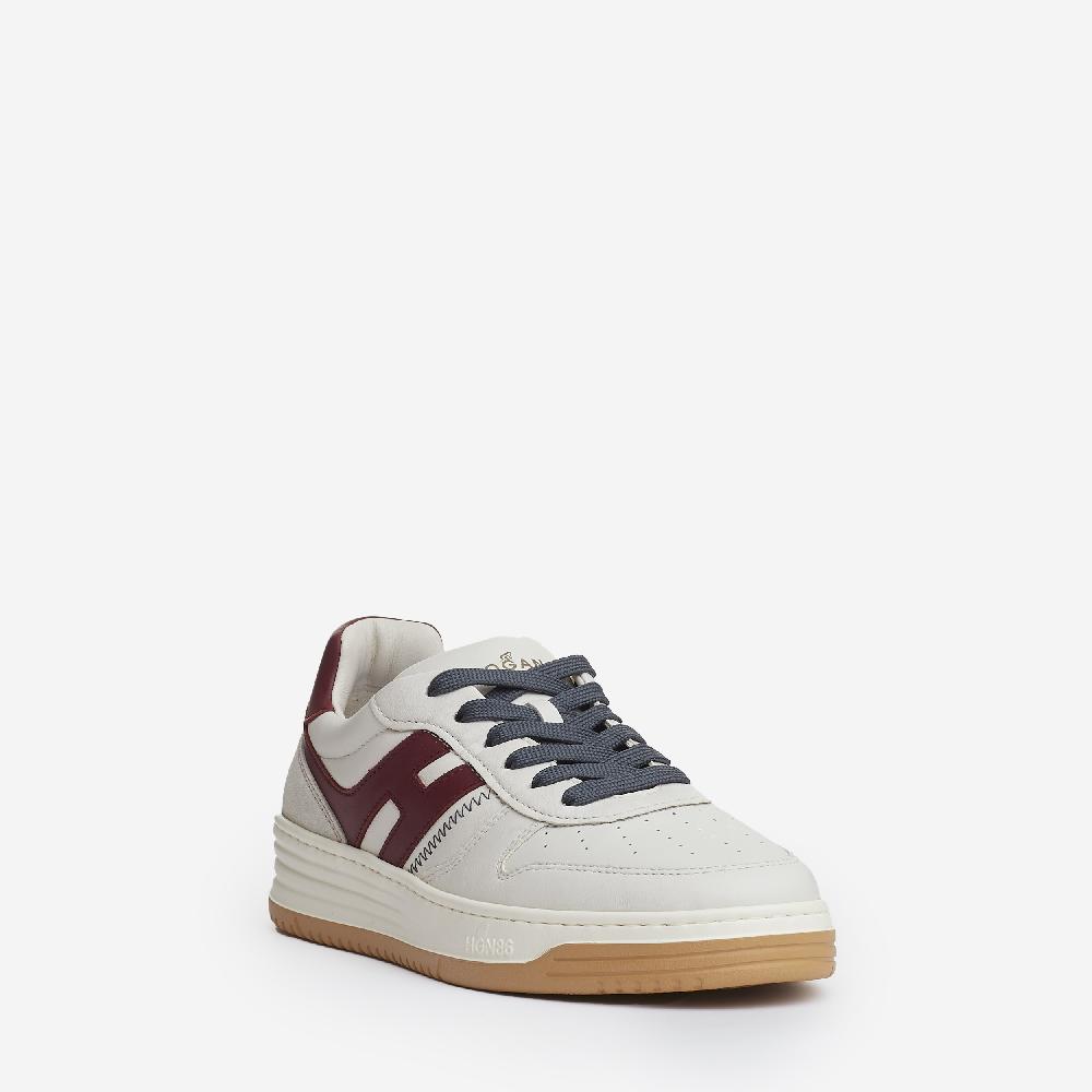 Sorelle Perego basket pelle panna h bordeaux Offerta