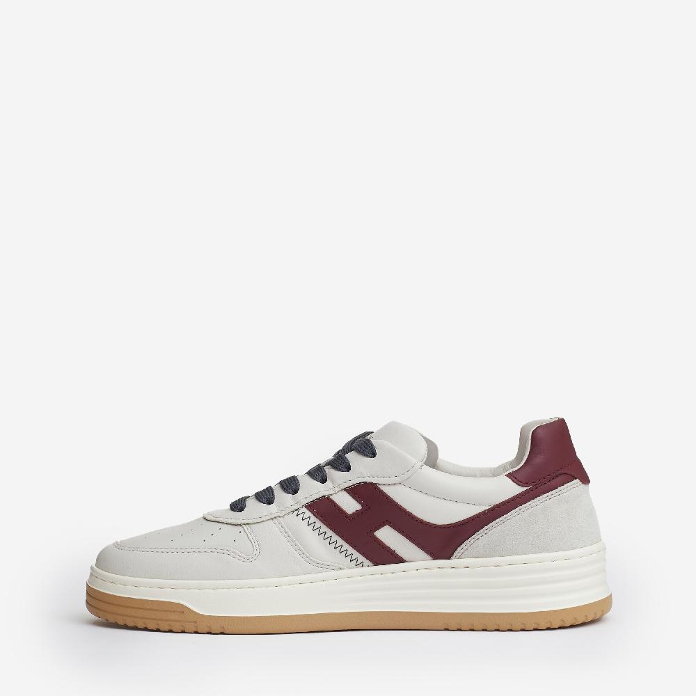 Sorelle Perego basket pelle panna h bordeaux Offerta