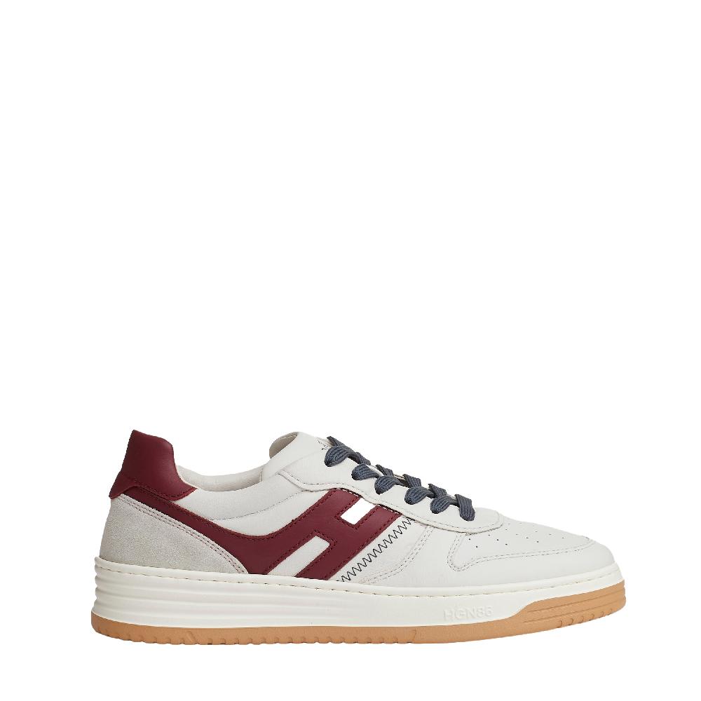 Sorelle Perego basket pelle panna h bordeaux Offerta