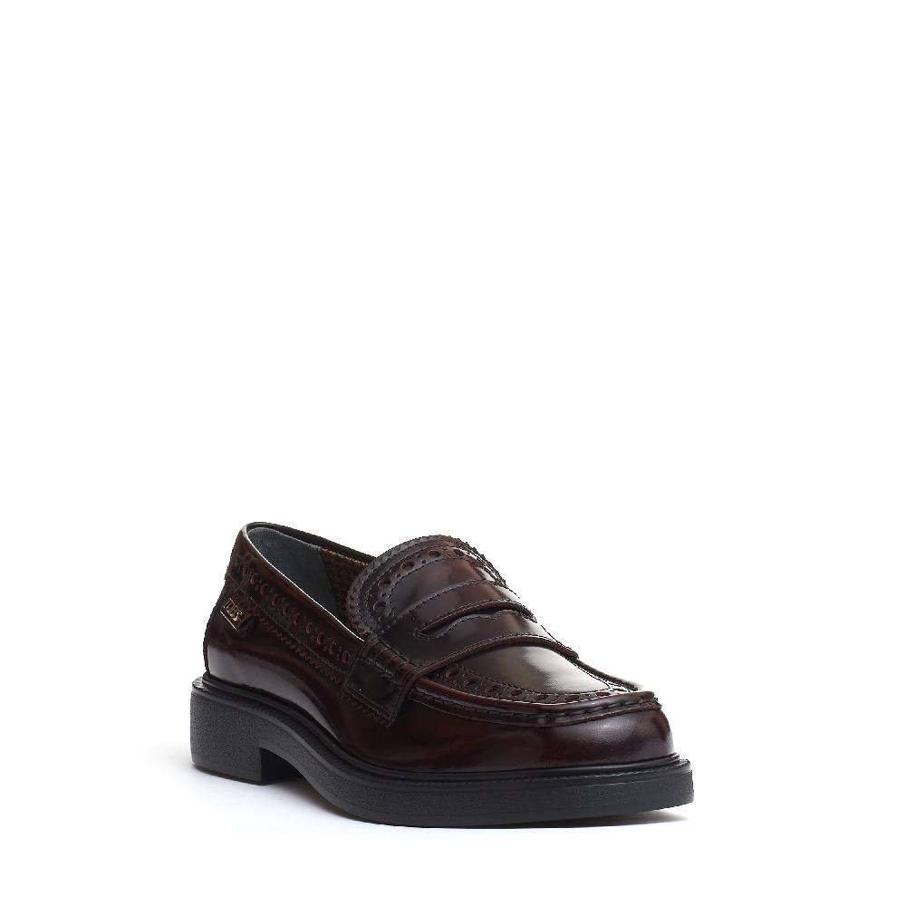 Sorelle Perego mocassino inglese pelle bordeaux Vendita Economica