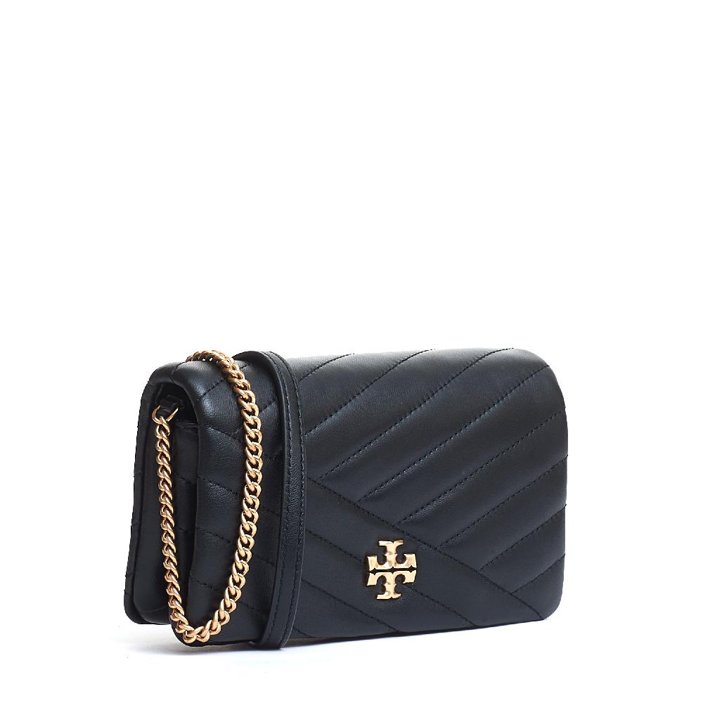 Sorelle Perego chain wallet pelle nera con catena Vendite Flash