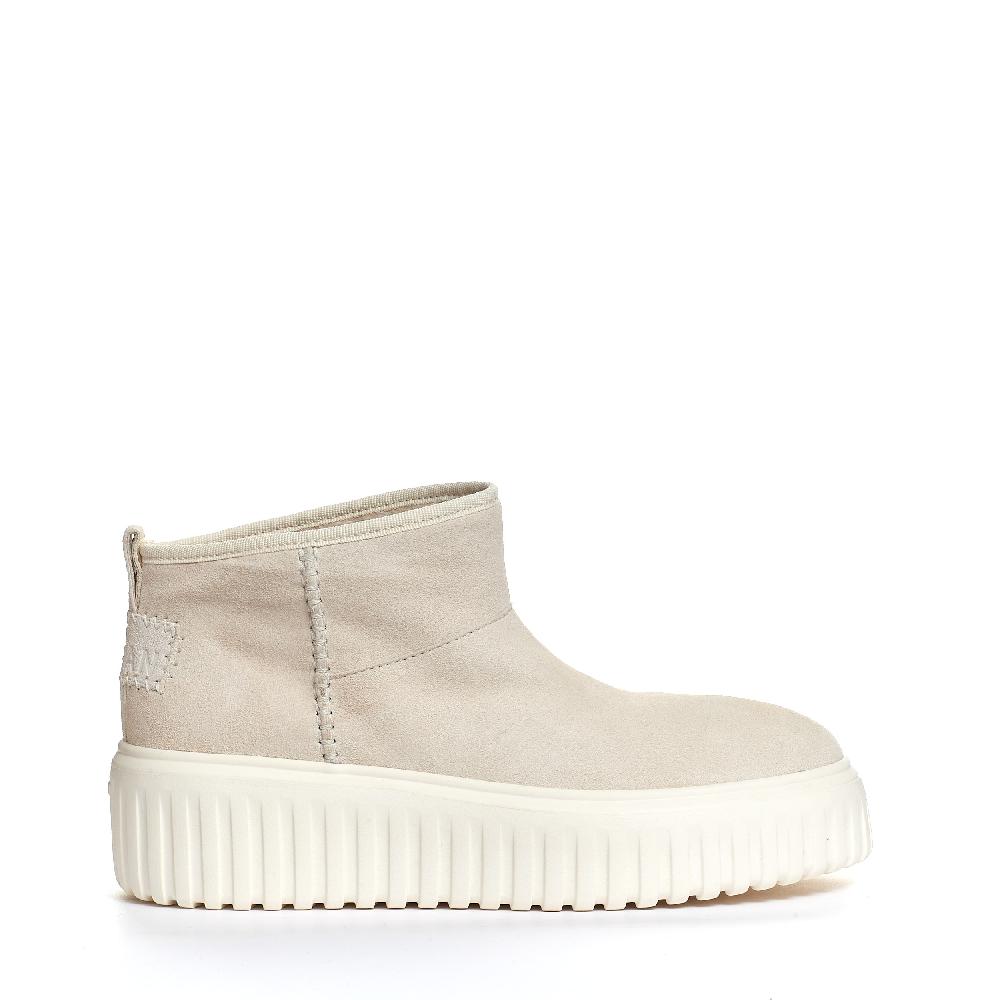 Sorelle Perego boot basso camoscio beige chiaro In Saldo
