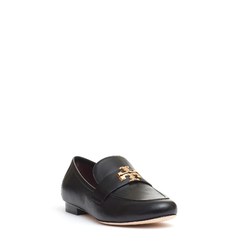 Sorelle Perego mocassino Eleanor pelle nera logo Nuovo