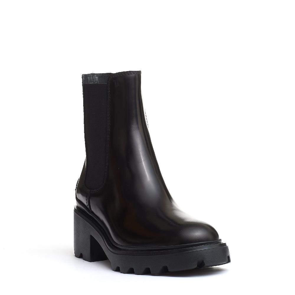 Sorelle Perego stivaletto pelle nero carroarmato 60 mm Promozione
