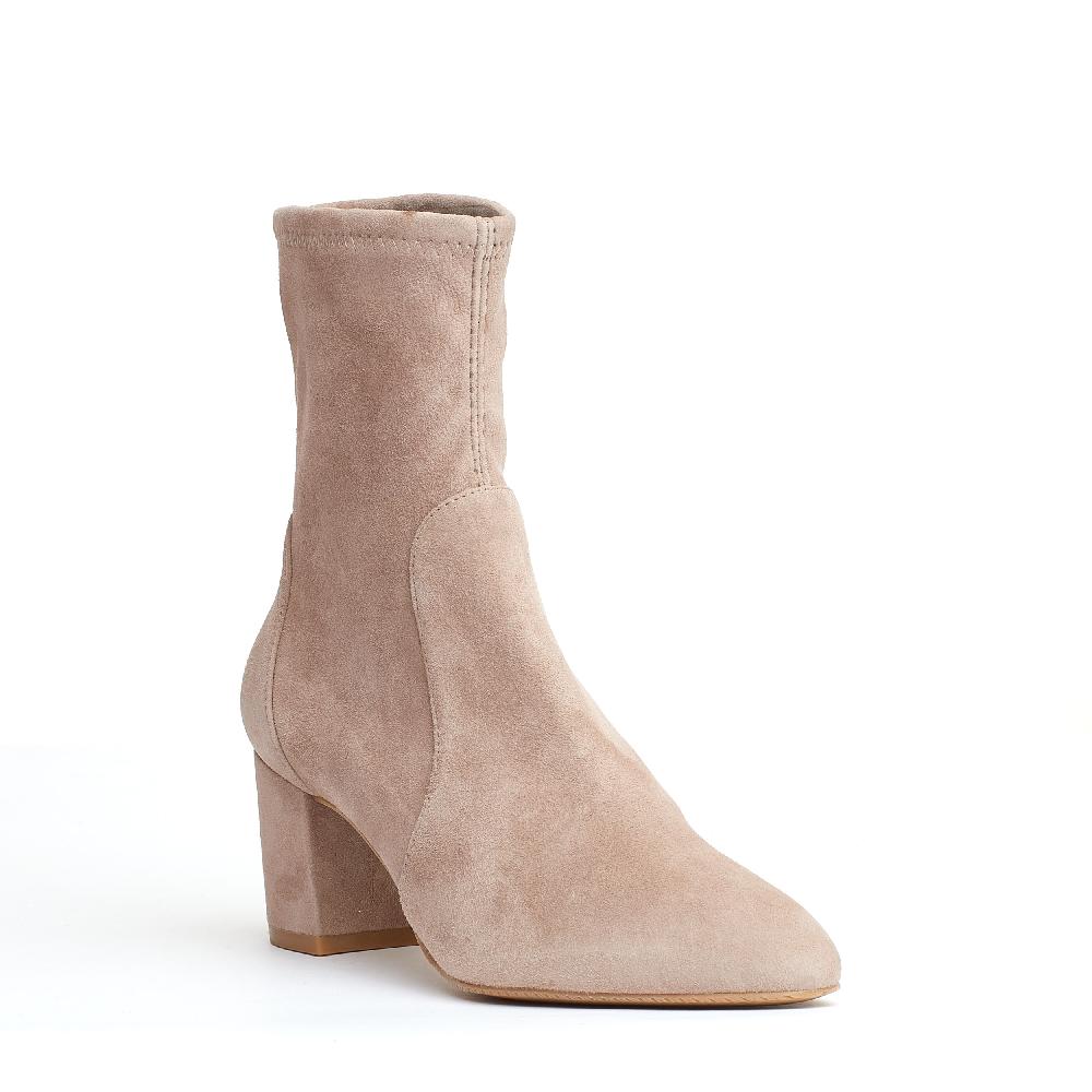 Sorelle Perego stivaletto camoscio beige 70 mm Acquista Ora
