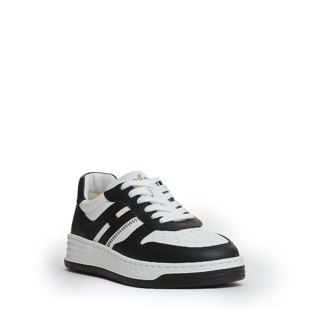 Sorelle Perego basket pelle bianco nero Affare Del Giorno