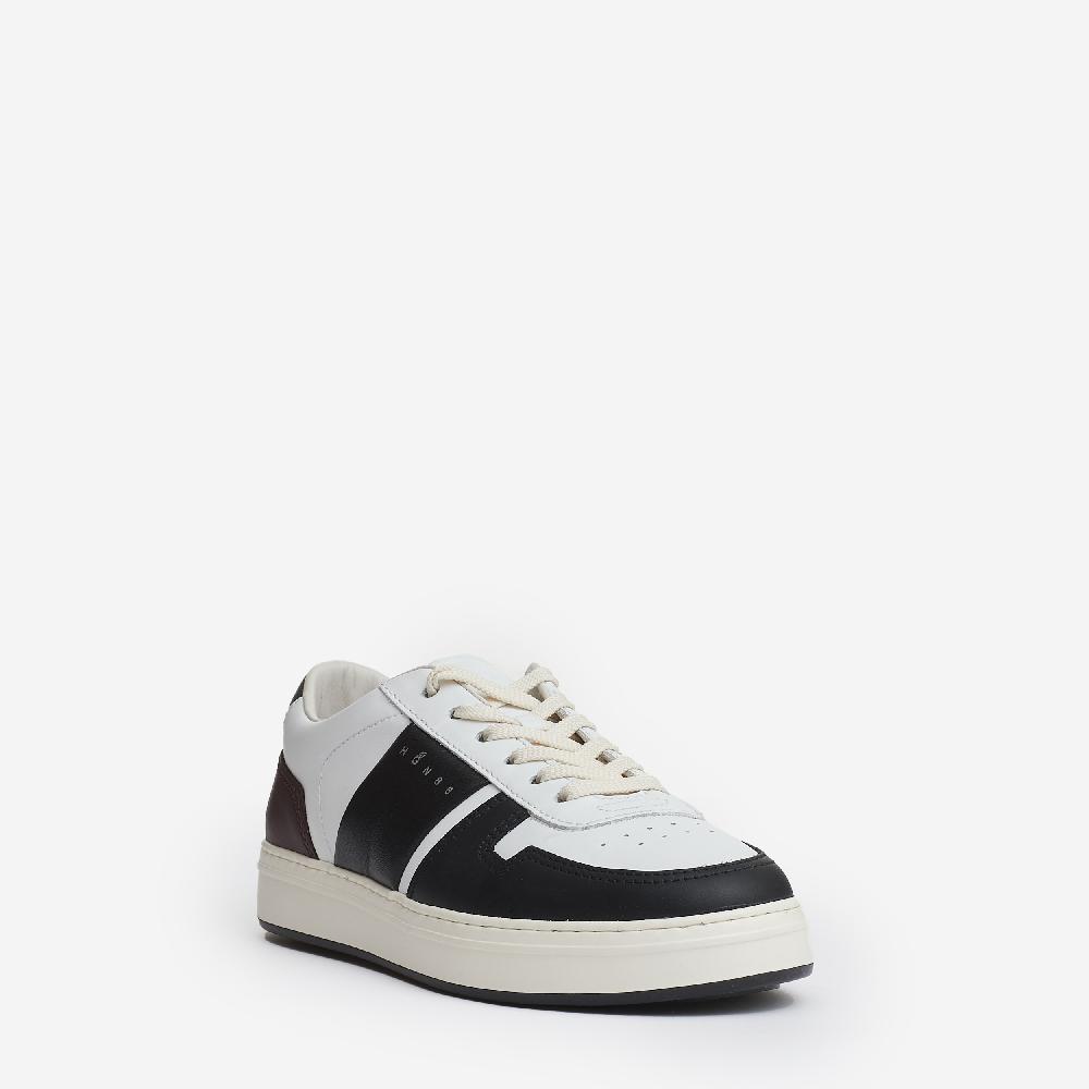 Sorelle Perego H TV sneakers pelle bianco nero In Saldo