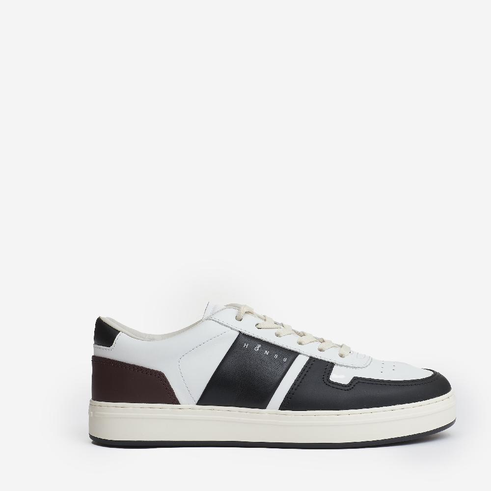 Sorelle Perego H TV sneakers pelle bianco nero In Saldo