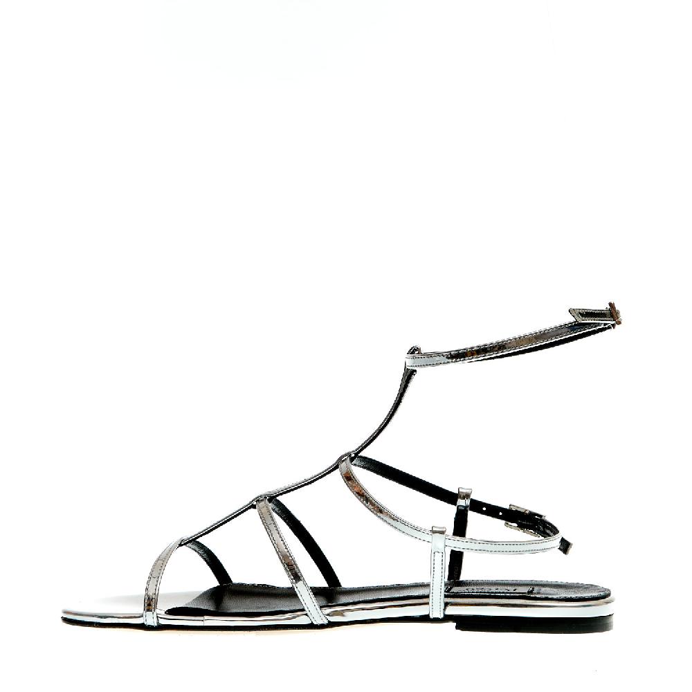 Sorelle Perego sandalo basso lintini argento Moda