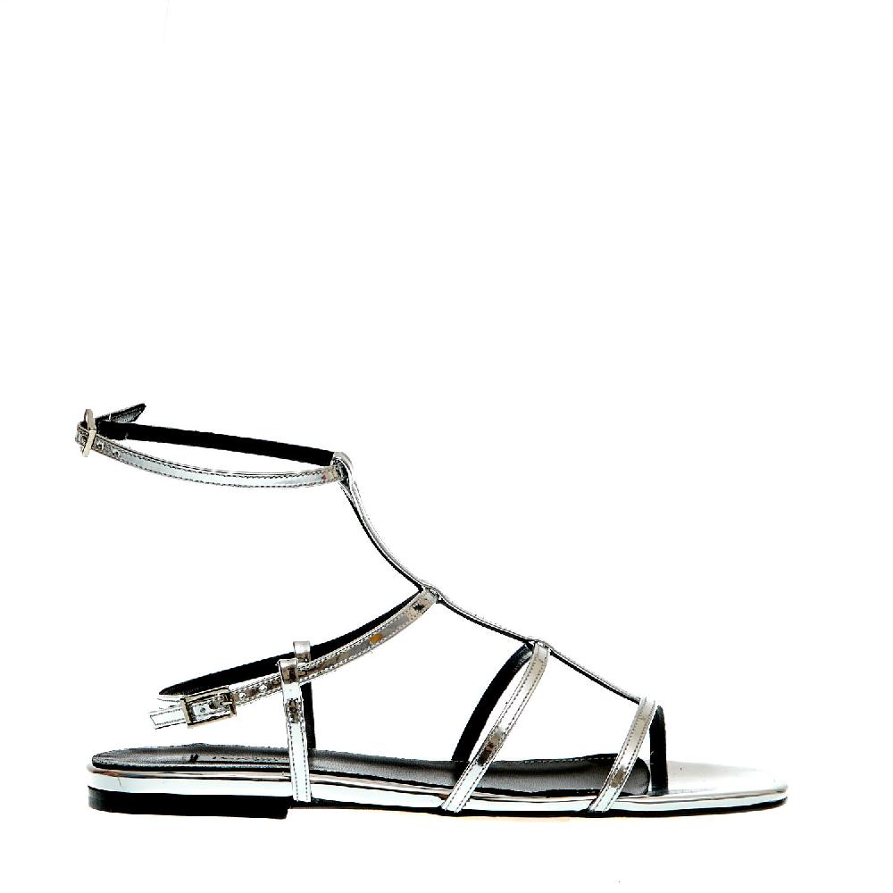 Sorelle Perego sandalo basso lintini argento Moda