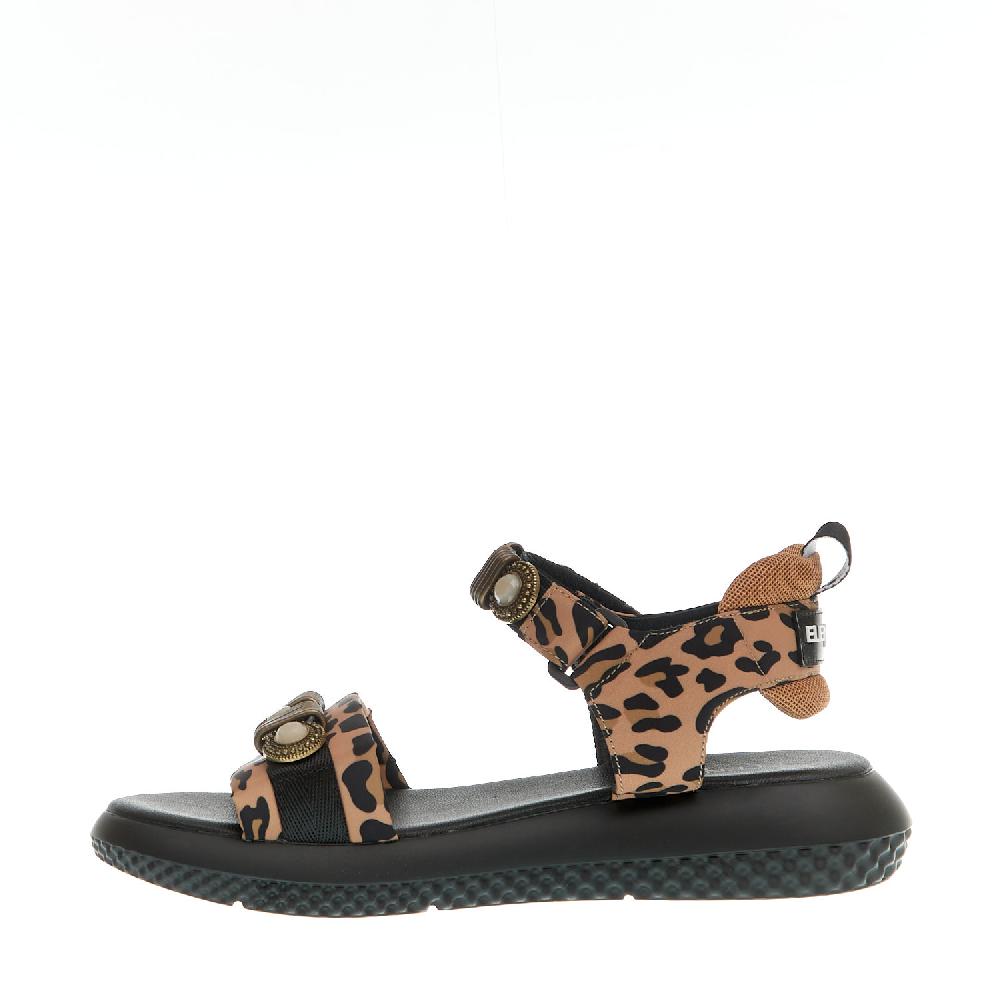 Sorelle Perego sandalo sportivo anatomico leopardo Vendita Calda