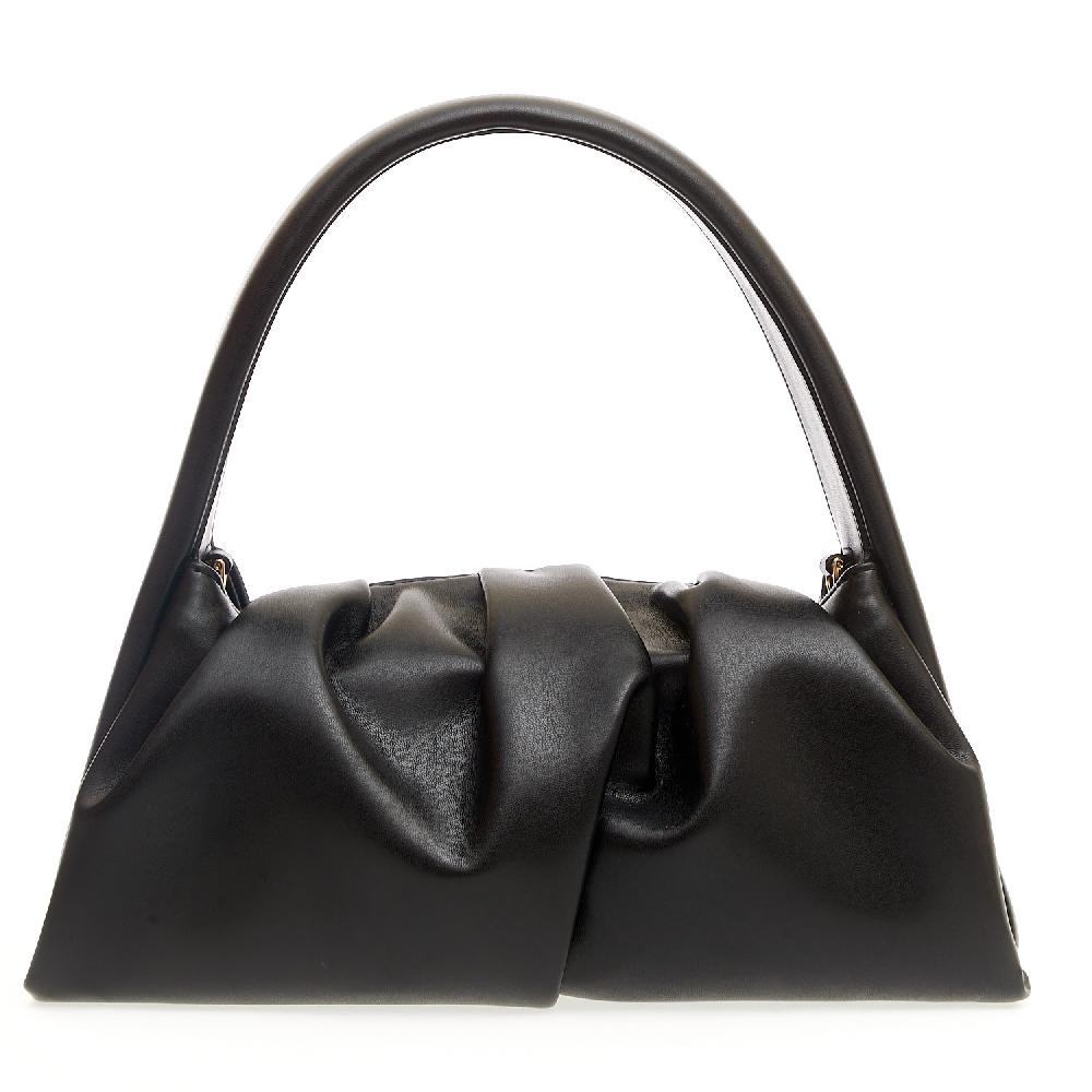 Sorelle Perego borsa arricciata nera In Saldo