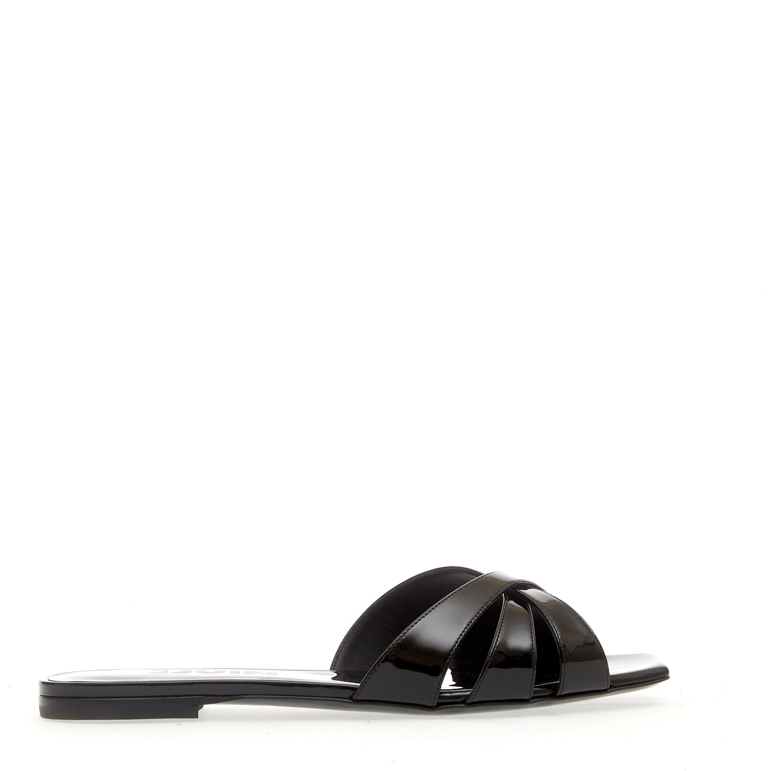 Sorelle Perego ciabatta bassa vernice nera Moda