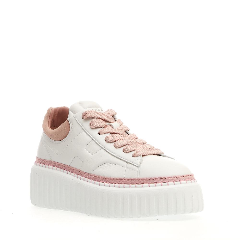 Sorelle Perego h stripe bianca e rosa Qualità