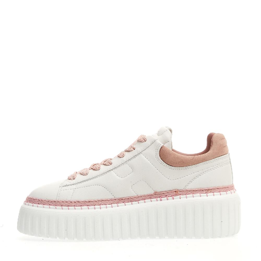 Sorelle Perego h stripe bianca e rosa Qualità