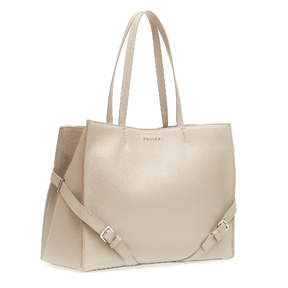 Sorelle Perego Le Sac in pelle bianca Spedizione Gratuita
