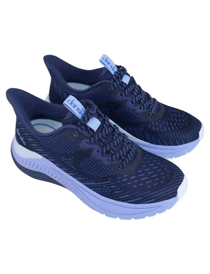Spatarella Sneakers donna Mesh in tela blu Promozione
