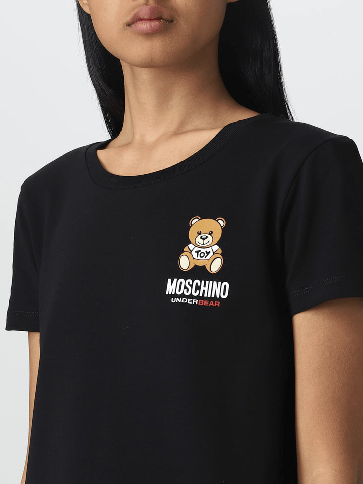 Spatarella T-shirt uomo in cotone nero Shopping Online