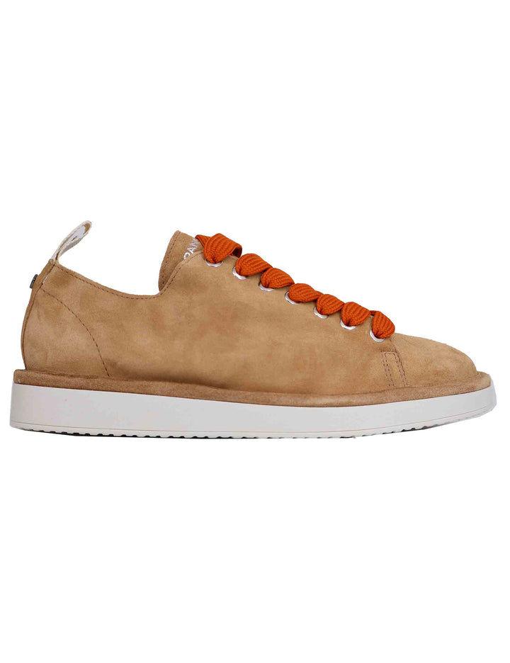 Spatarella Sneakers uomo in camoscio cuoio Online