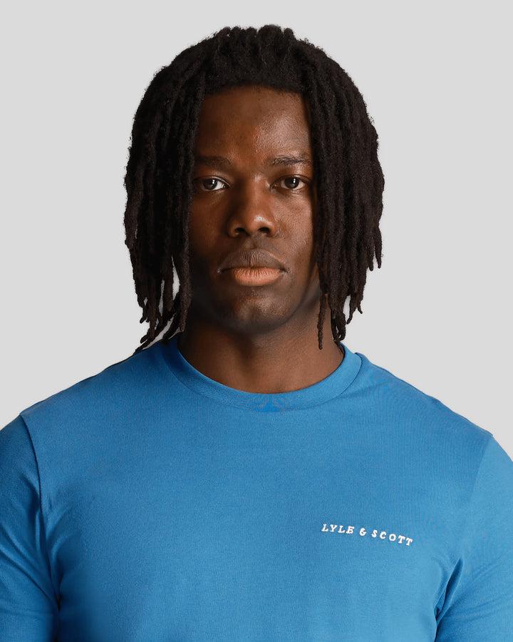 Spatarella T-shirt uomo in jersey azzurro Qualità