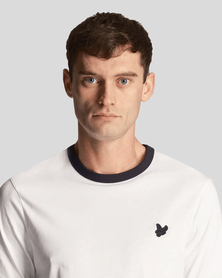 Spatarella T-shirt uomo in cotone bianco Soddisfazione Garantita