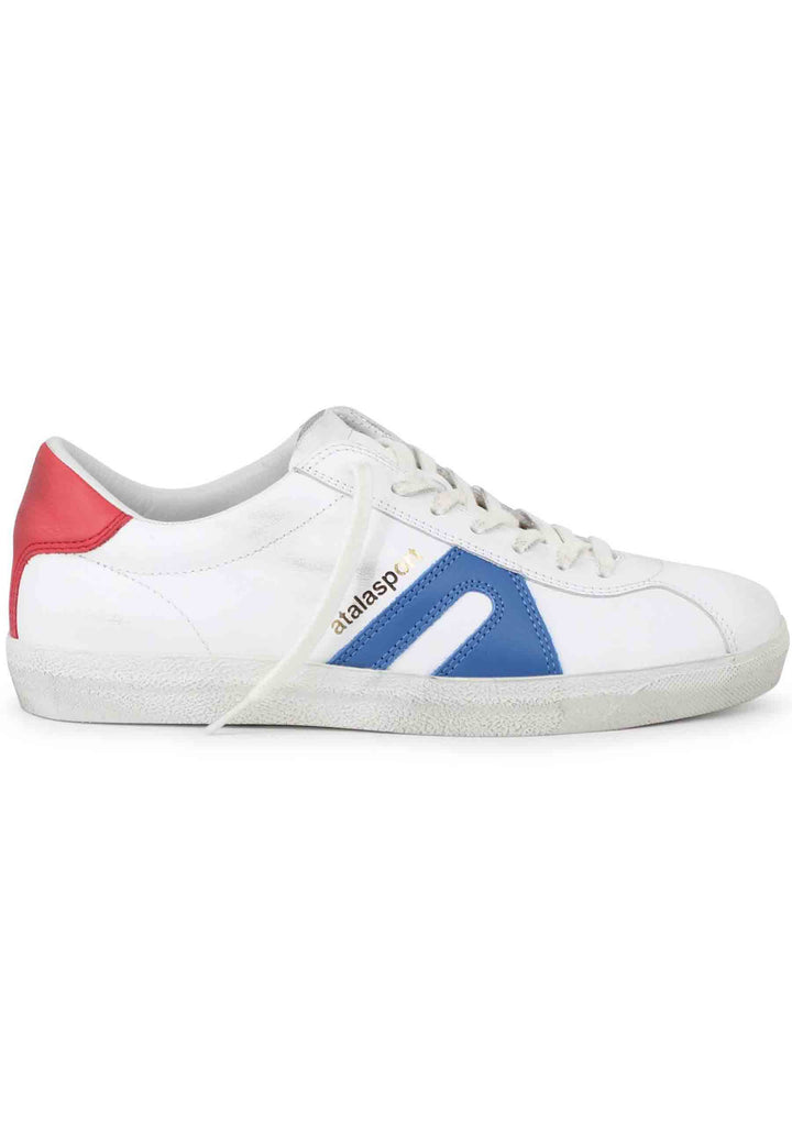 Spatarella Sneakers uomo in pelle bianca Spedizione Gratuita