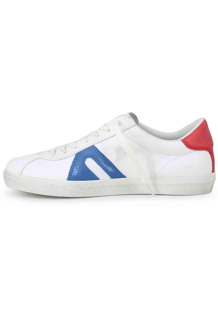 Spatarella Sneakers uomo in pelle bianca Spedizione Gratuita