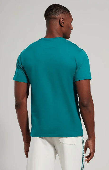 Spatarella T-shirt uomo girocollo in jersey verde pbmt0073-4000 Vendita